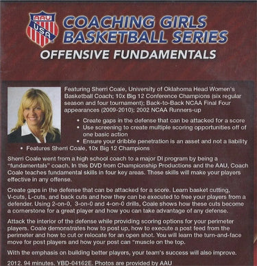 (Rental)-AAU GIRLS: OFFENSIVE FUNDAMENTALS Sherri Coale